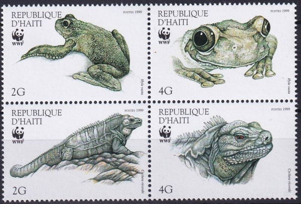 Haiti - 1999 - WWF - Postfris