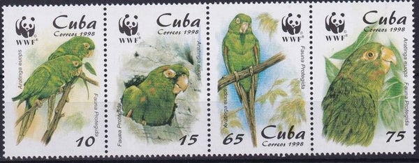 Cuba - 1998 - WWF - Postfris