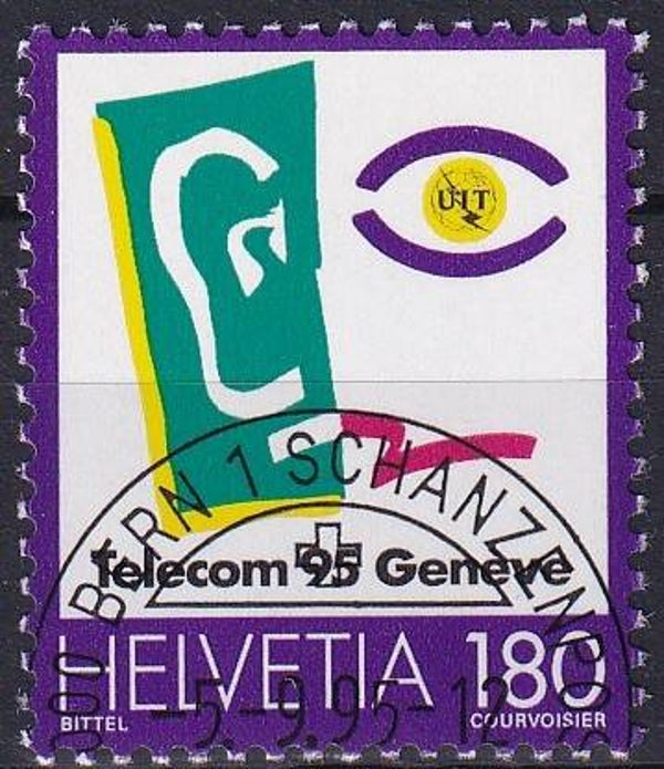 Zwitserland - 1995 - Telecom - Gestempeld