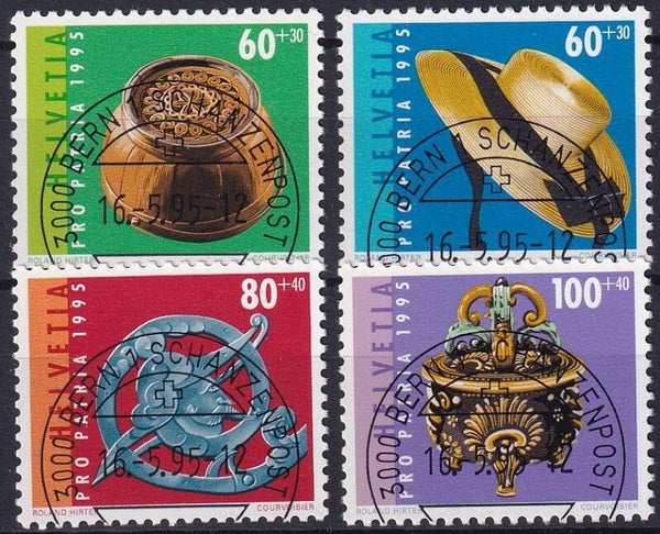 Zwitserland - 1995 - Pro Patria - Gestempeld