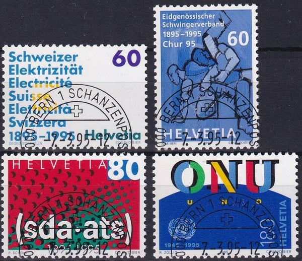 Zwitserland - 1995 - Mix - Gestempeld