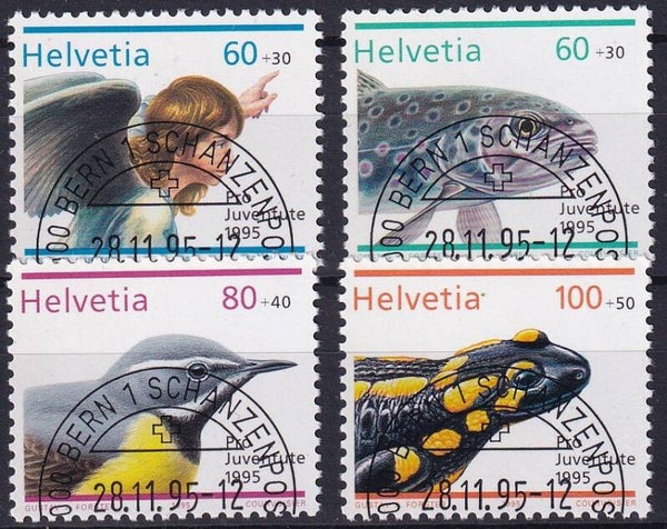 Zwitserland - 1995 - Pro Juventute - Gestempeld