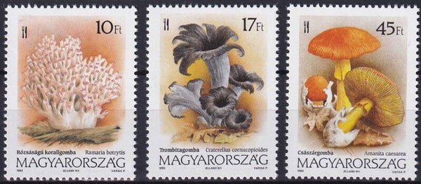 Hongarije - 1993 - Paddestoelen - Postfris