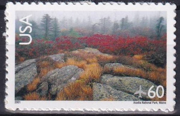 USA - 2001 - Acadia - Ongebruikt (plakker/rest)