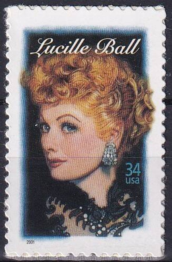 USA - 2001 - L.Ball - Ongebruikt (plakker/rest)