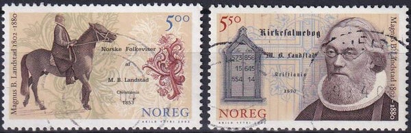 Noorwegen - 2002 - MB Landstad - Gestempeld