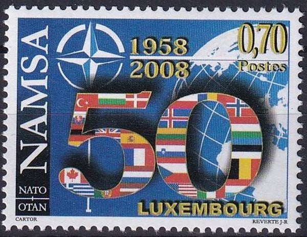 Luxemburg - 2008 - NATO / Europese meeloper - Postfris