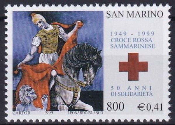 San Marino - 1999 - Rode kruis - Postfris