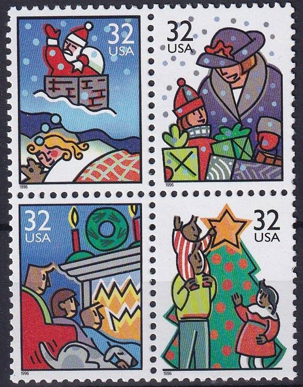 USA - 1996 - Kerst - Postfris