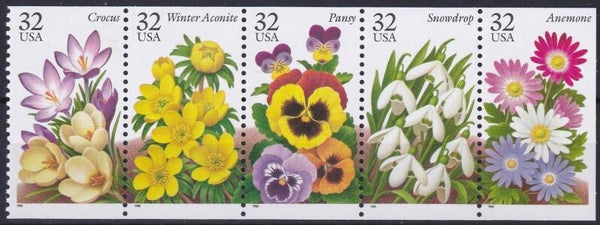 USA - 1996 - Bloemen - Postfris