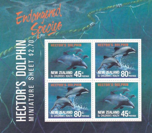 Nieuw Zeeland - 1991 - Dolfijnen - Postfris