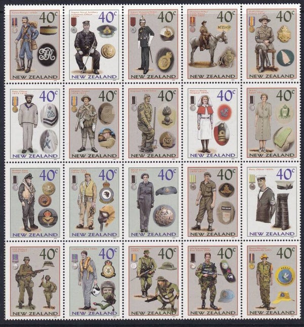 Nieuw Zeeland - 2003 - Uniformen - Postfris