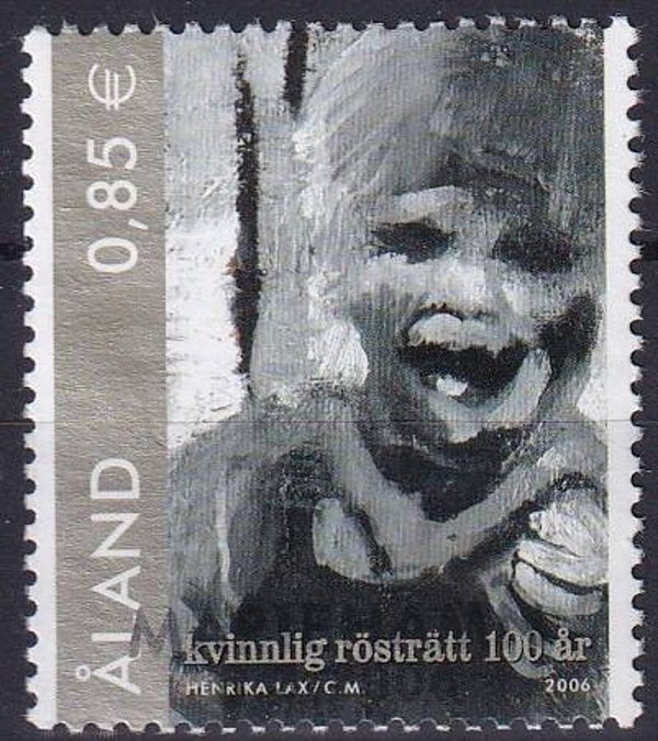 Aland - 2006 - Vrouwenkiesrecht - Gestempeld