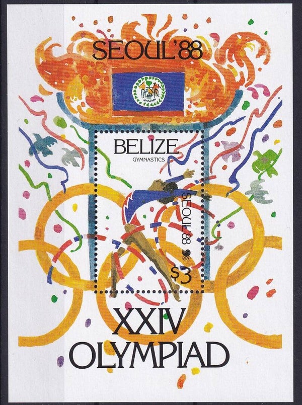 Belize - 1988 - Olympische spelen - Postfris
