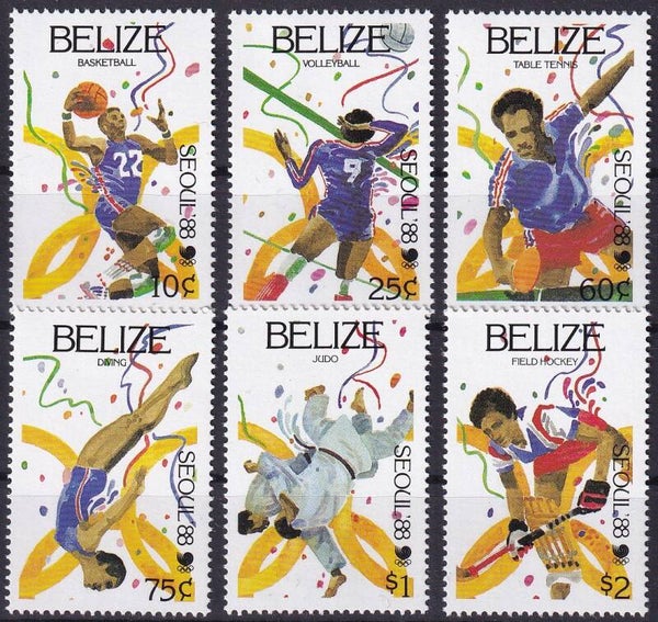 Belize - 1988 - Olympische spelen - Postfris