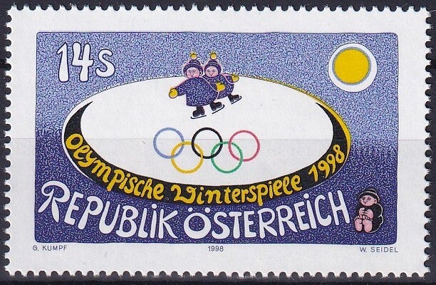 Oostenrijk - 1998 - Olympische spelen - Postfris
