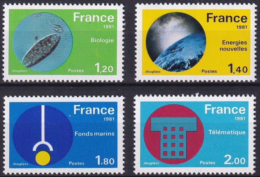 Frankrijk - 1981 - Wetenschap - Postfris