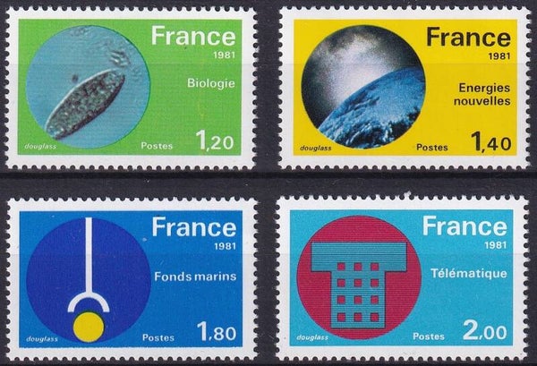 Frankrijk - 1981 - Wetenschap - Postfris