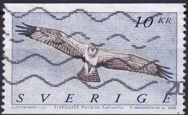 Zweden - 2002 - Uil - Gestempeld