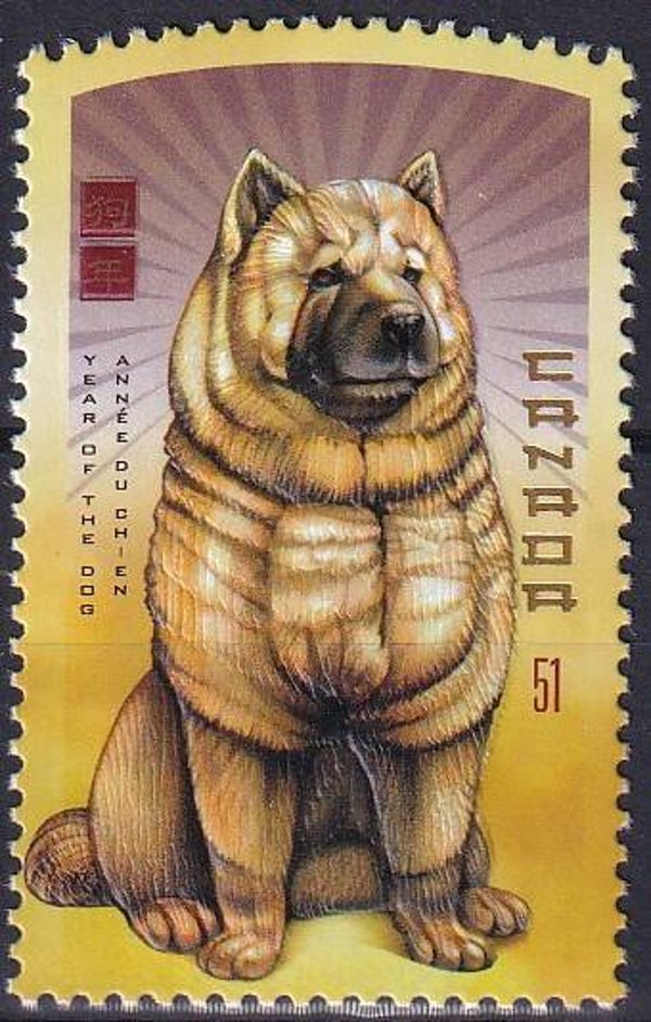 Canada - 2006 - Jaar van de hond - Postfris