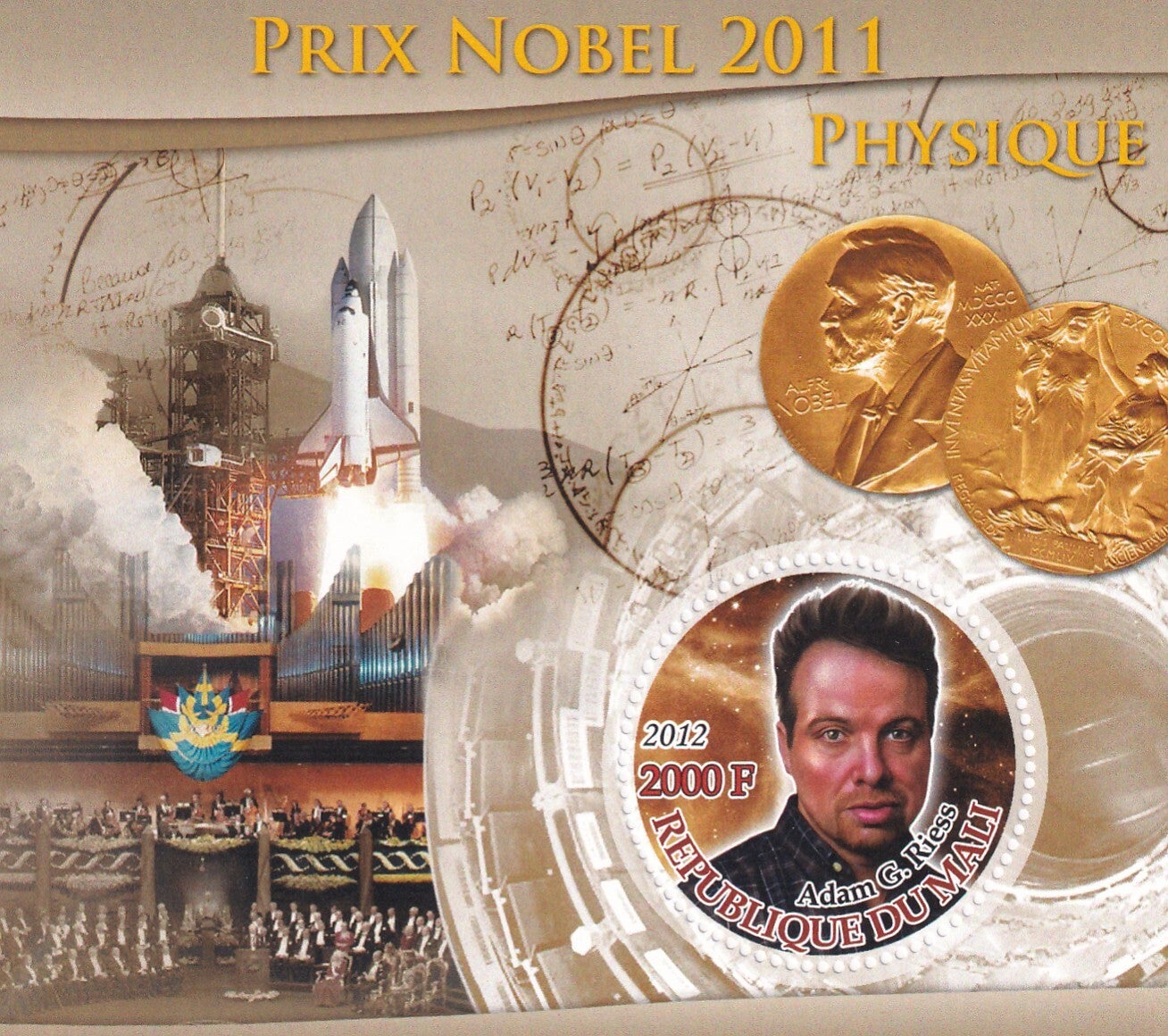 Mali - 2012 - Nobelprijs - Postfris
