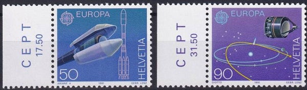 Zwitserland - 1991 - Europa - Postfris