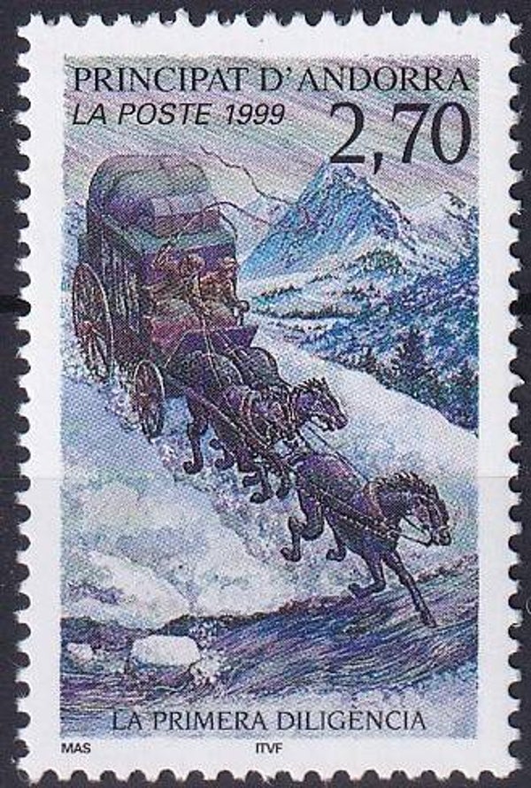 Frans Andorra - 1999 - Post - Postfris