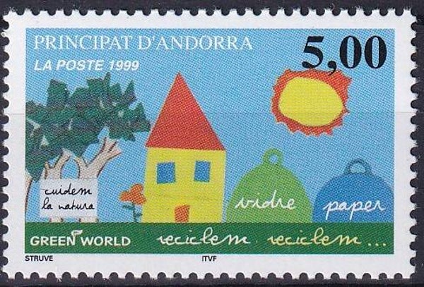 Frans Andorra - 1999 - Recycle - Postfris