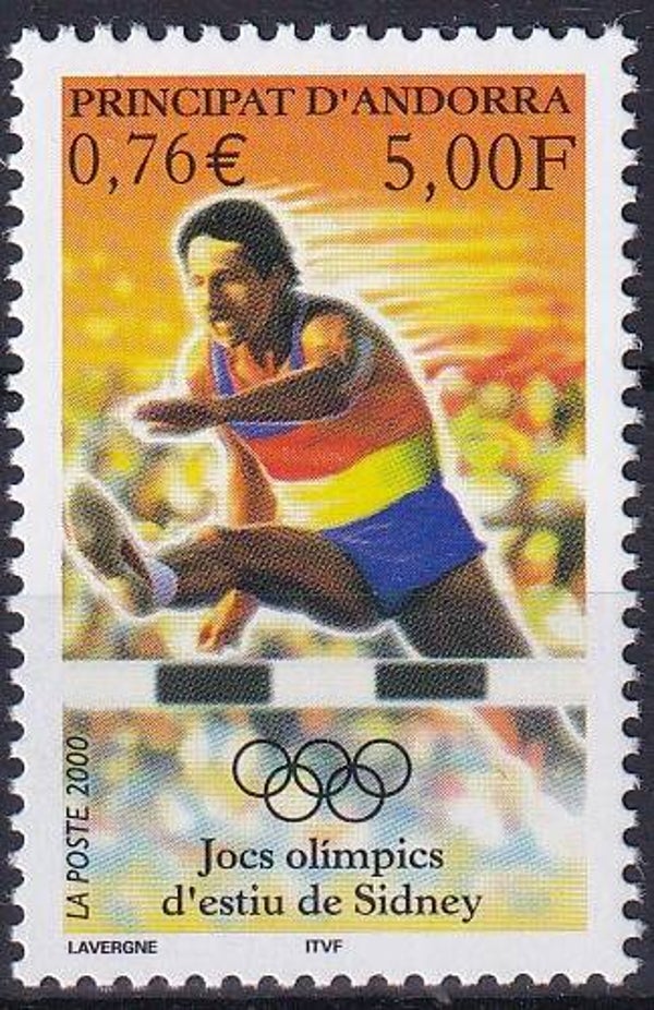 Frans Andorra - 2000 - Olympische spelen - Postfris