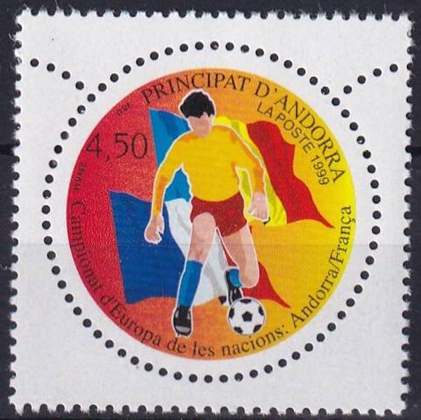 Frans Andorra - 1999 - Voetbal - Postfris