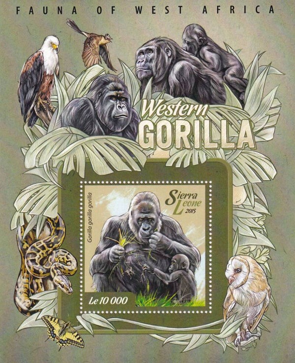 Sierra Leone - 2015 - Apen - Postfris