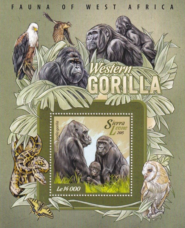 Sierra Leone - 2015 - Apen - Postfris