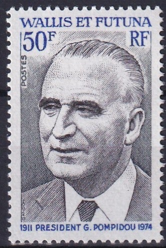 Wallis et Futuna - 1975 - Pompidou - Postfris
