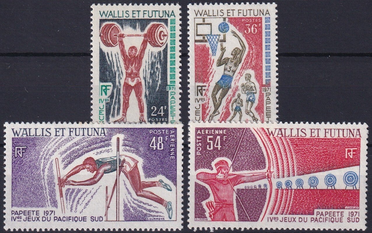 Wallis et Futuna - 1971 - South Pacific games - Postfris