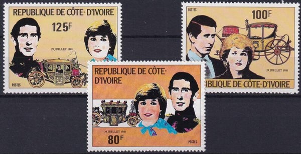 Ivoorkust - 1981 - Charles & Diana - Postfris