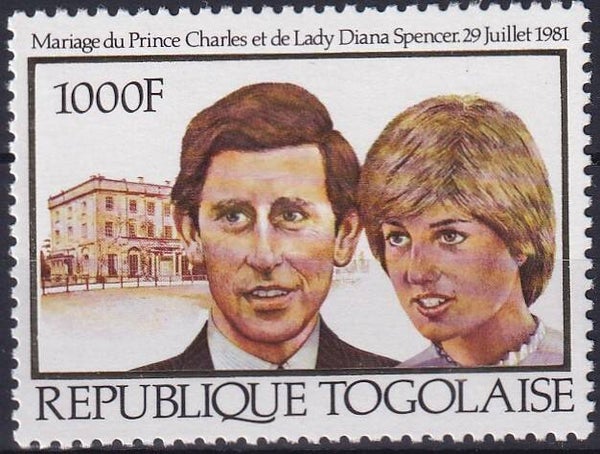 Togo - 1981 - Charles & Diana - Postfris
