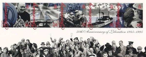 Guersney - 1995 - WOII - Postfris