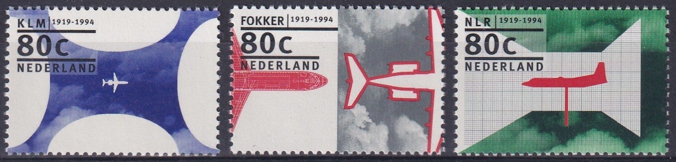 Nederland - 1994 - Luchtvaart - Postfris