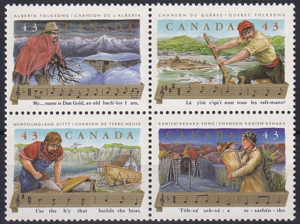 Canada - 1993 - Volksmuziek - Postfris