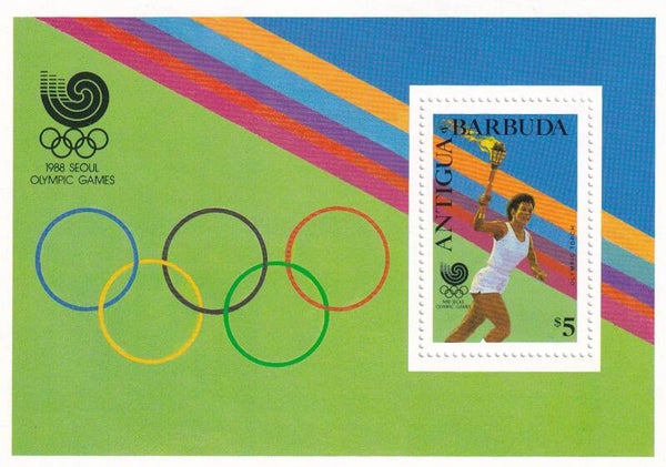 Antigua & Barbuda - 1988 - Olympische spelen - Postfris