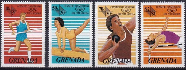 Grenada - 1986 - Olympische spelen - Postfris