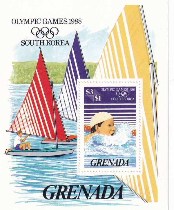 Grenada - 1986 - Olympische spelen - Postfris