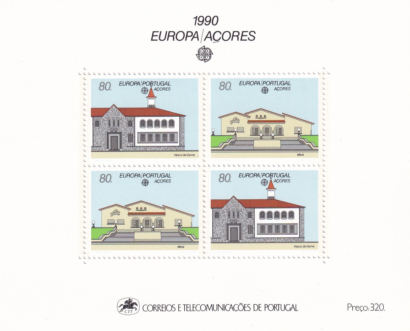 Azoren - 1990 - Europa - Postfris