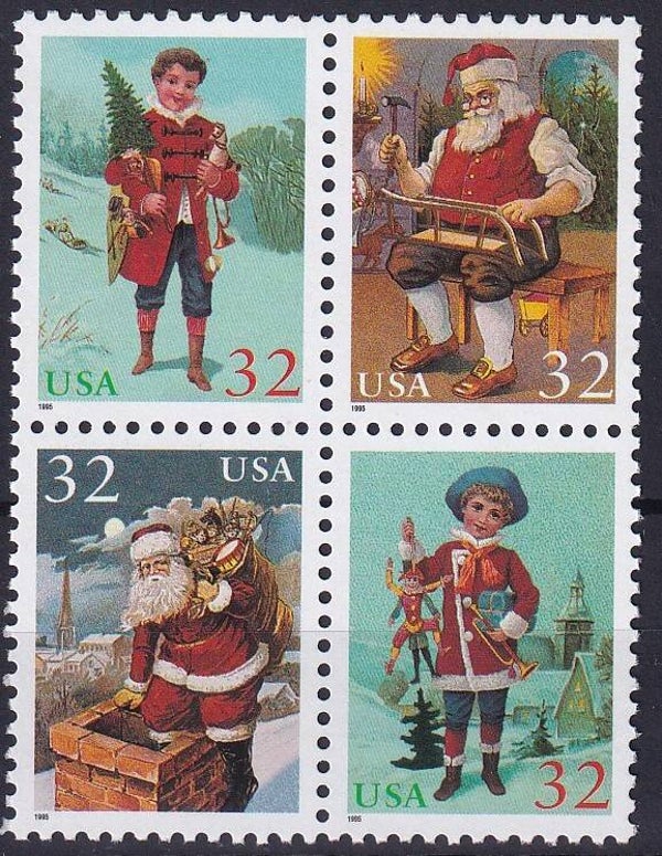 USA - 1995 - Kerst - Postfris