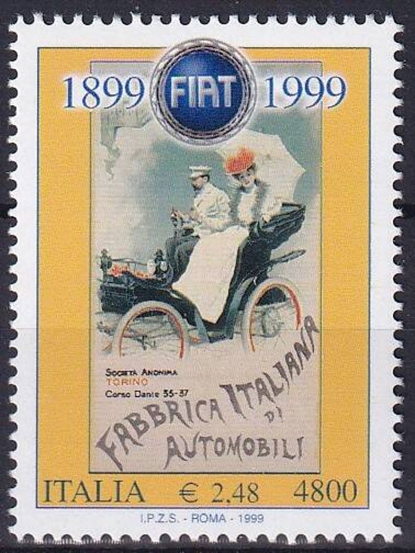 Italie - 1999 - Fiat - Postfris