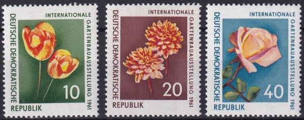 DDR - 1961 - Rozen - Postfris