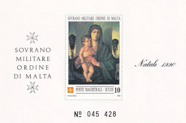 Soevereine Orde van Malta - 1990 - Kerst - Postfris