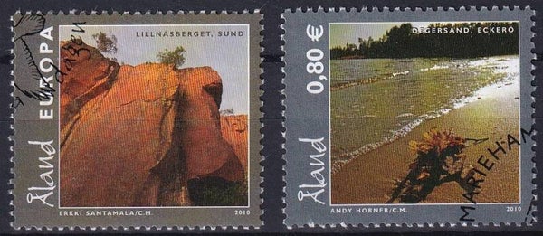 Aland - 2010 - Landschappen - Gestempeld