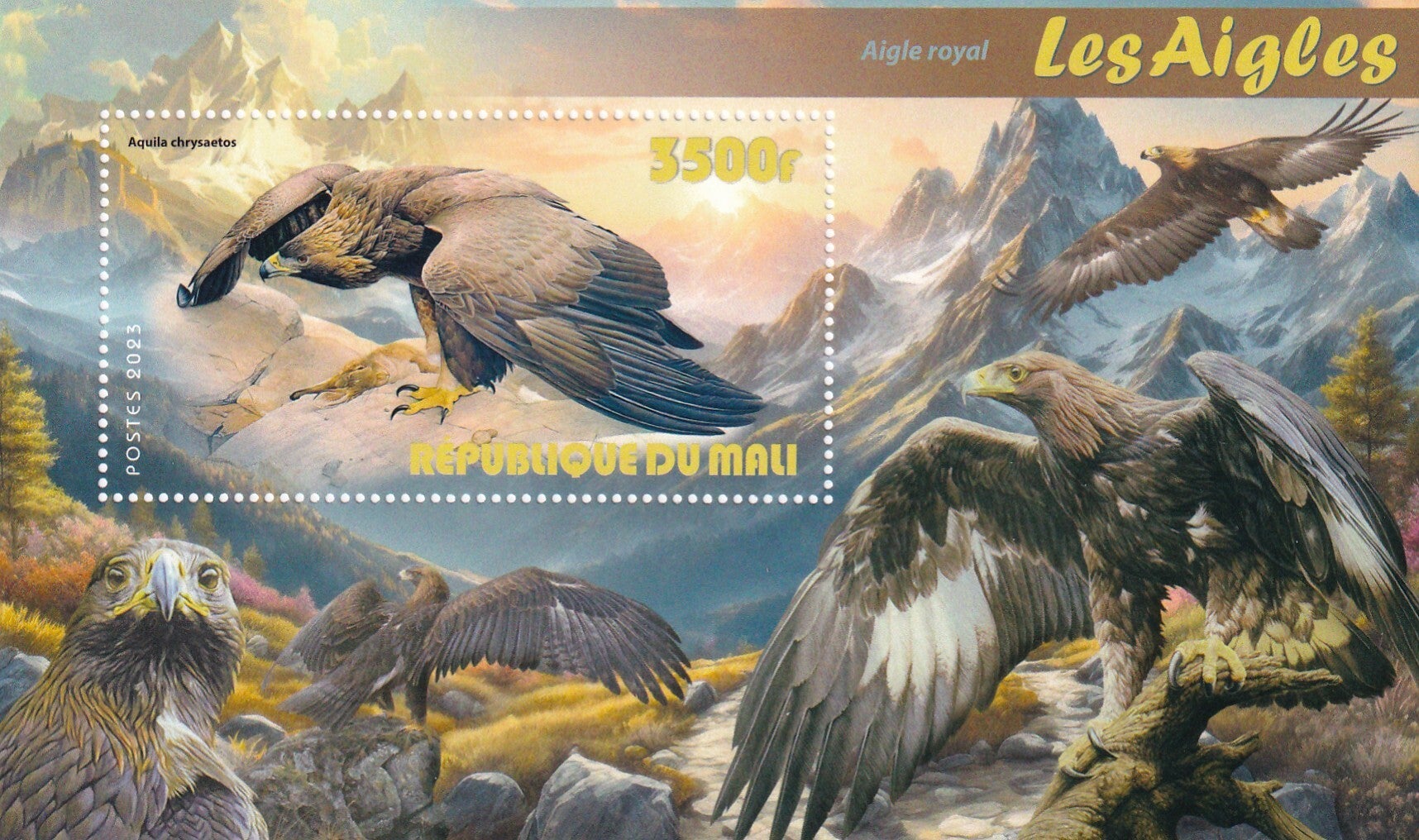 Malediven - 2023 - Roofvogels - Postfris