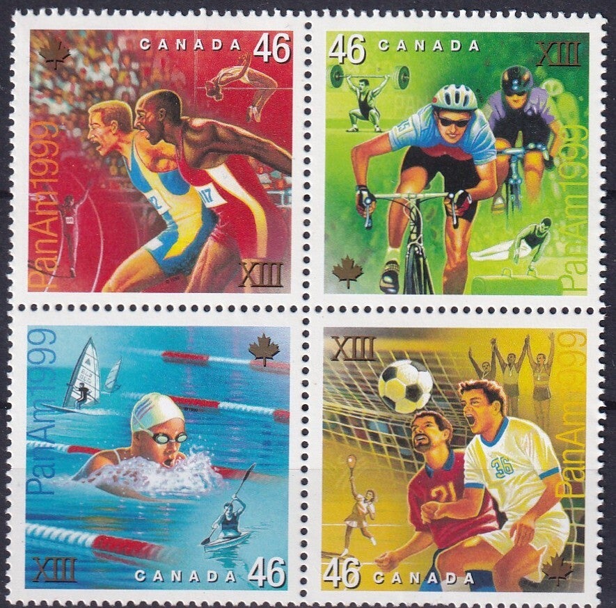 Canada - 1999 - Games - Postfris